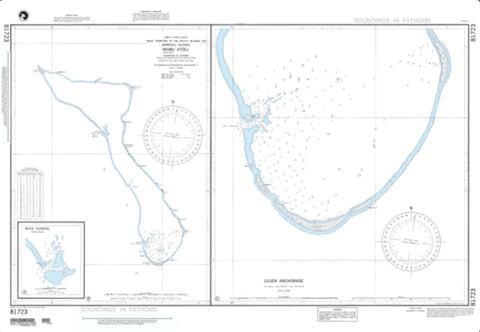 Buy map Bock Channel; Plan A: Bock Channel (NGA-81723-2) by National Geospatial-Intelligence Agency