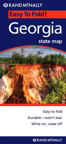 Buy map Georgia, Easy to Fold by Rand McNally