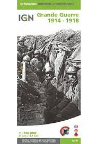 Buy map Great War 1914-1918 Commemorative Map