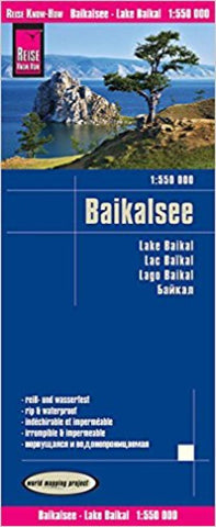 Buy map Lake Baikal, Russia by Reise Know-How Verlag