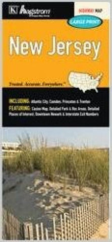 Buy map New Jersey by Kappa Map Group