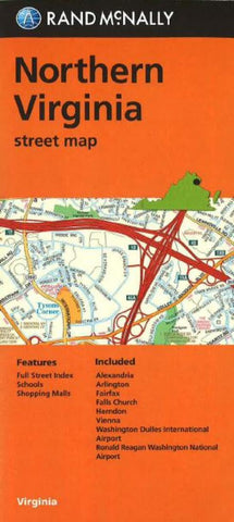 Buy map Virginia, Northern, Streets by Rand McNally