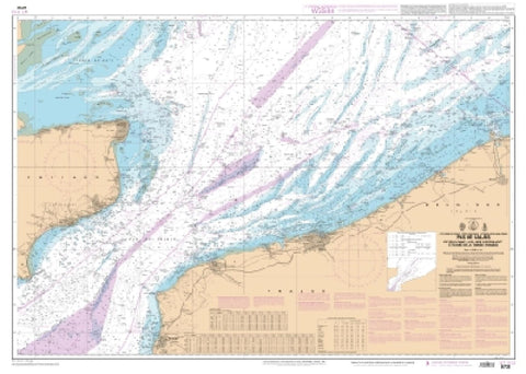 Buy map Pas de Calais - De Boulogne-sur-Mer a Zeebrugge, estuaire de la Tamise (Thames) by SHOM
