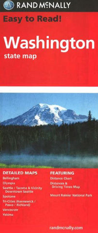 Buy map Washington by Rand McNally