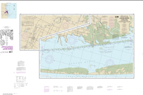 Buy map Intracoastal Waterway Laguna Madre - Chubby Island to Stover Point, including The Arroyo Colorado (11303-22) by NOAA