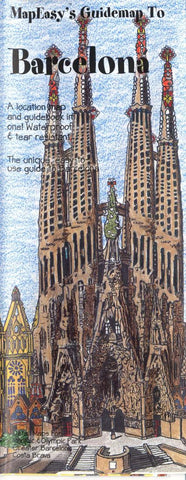 Buy map Barcelona, Spain Guidemap by MapEasy, Inc.