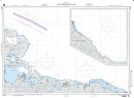 Buy map Punta Silencio To Bahia De Sama (NGA-26244-3) by National Geospatial-Intelligence Agency