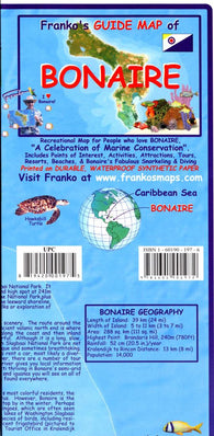 Buy map Frankos guide map of Bonaire