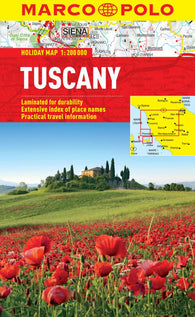 Buy map Tuscany, Italy by Marco Polo Travel Publishing Ltd