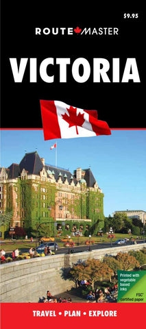 Buy map Victoria, British Columbia, Laminated/Quick Fold by Route Master