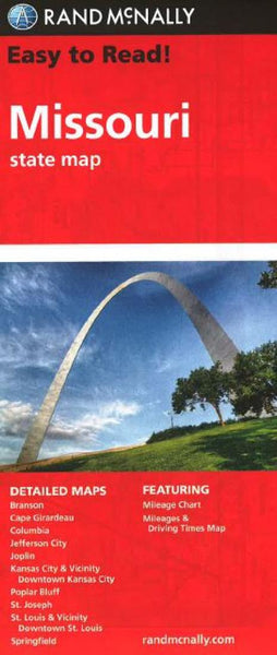 Buy map Missouri by Rand McNally
