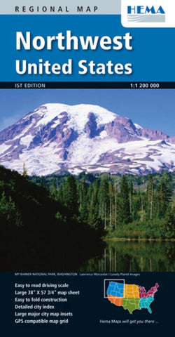Buy map United States, Northwest by Hema Maps