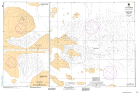 Buy map Cape Hooper and Approaches by Canadian Hydrographic Service