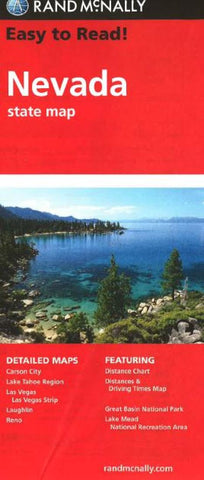 Buy map Nevada by Rand McNally