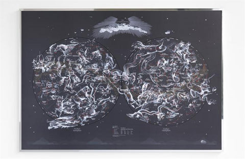 Buy map The Constellations, Night Sky Wall Map