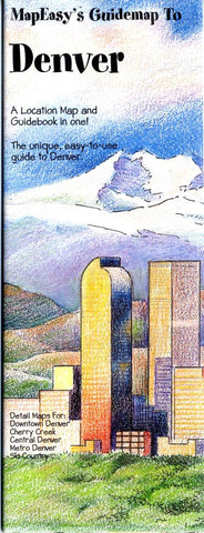 Buy map Denver, Colorado Guidemap by MapEasy, Inc.
