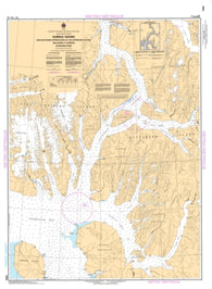 Buy map Eureka South and Southern Approaches/et les Approches du Sud Including/Y Compris Baumann Fiord by Canadian Hydrographic Service