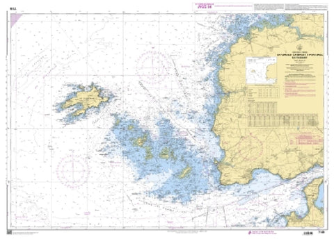Buy map Du Goulet de Brest A Portsall - ile dOuessant by SHOM
