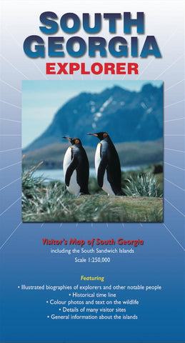 Buy map South Georgia Explorer Map by Ocean Explorer Maps