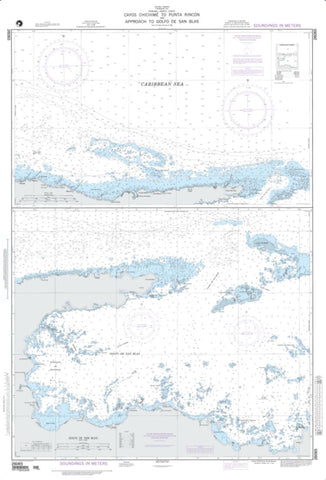 Buy map Cayos Chichime To Punta Rincon And Approach To Golfo De San Blas (NGA-26065-4) by National Geospatial-Intelligence Agency