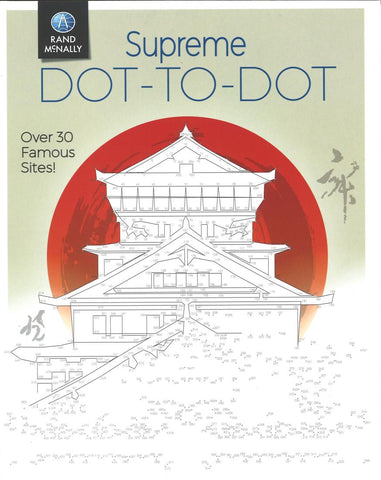 Buy map Supreme Dot-to-Dot Coloring by Rand McNally