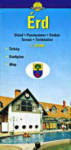 Buy map Erd, Hungary by Cartographia