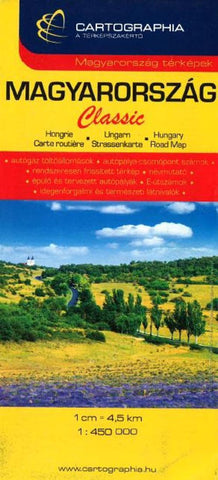 Buy map Hungary, Classic Map