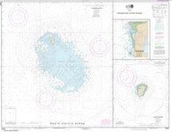 Buy map Lisianski and Laysan Island; West Coast of Laysan Island (19442-6) by NOAA