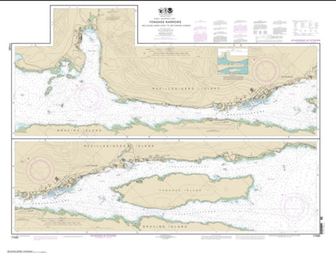 Buy map Tongass Narrows (17430-12) by NOAA