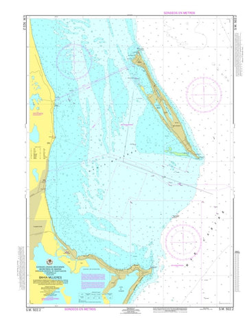 Buy map Bahia Mujeres by Secretaria de Marina