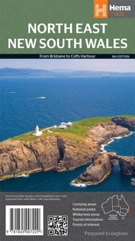 Buy map New South Wales, North East by Hema Maps