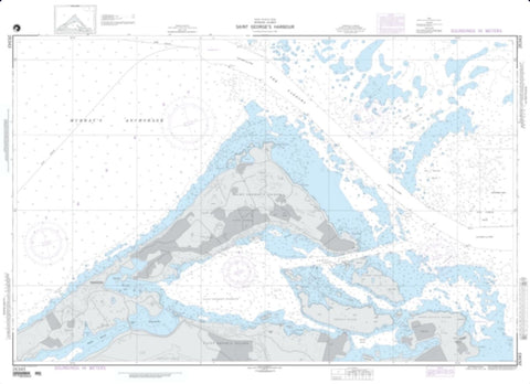 Buy map Saint Georges Harbour (NGA-26343-17) by National Geospatial-Intelligence Agency