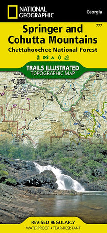 Buy map Springer and Cohutta Mountains, Map 777