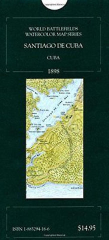 Buy map Santiago De Cuba Battlefield, 1898 by McElfresh Map Co.