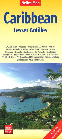 Buy map Caribbean : Lesser Antilles = Karibik : Kleine Antillen : 1 : 2,500,000 = Caraïbes : Petites Antilles : 1 : 2,500,000 = Caribe : Pequeñas Antillas : 1 : 2,500,000