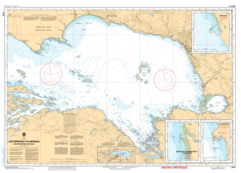 Buy map Lake Nipissing/Lac Nipissing (Eastern Portion/Partie Est) by Canadian Hydrographic Service