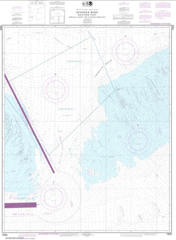 Buy map Georges Bank Western part (13203-14) by NOAA