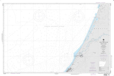 Buy map Moulay Bou Selham To Rabat And Sale (NGA-51200-4) by National Geospatial-Intelligence Agency