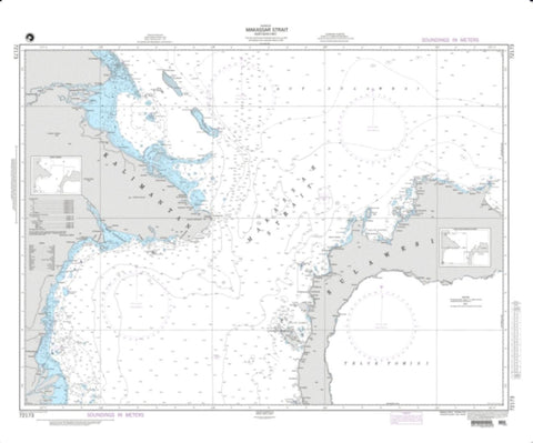 Buy map Makassar Strait - North Part (NGA-72173-2) by National Geospatial-Intelligence Agency