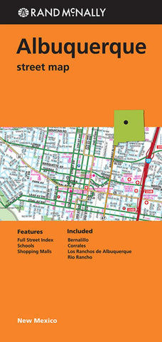 Buy map Albuquerque, New Mexico by Rand McNally