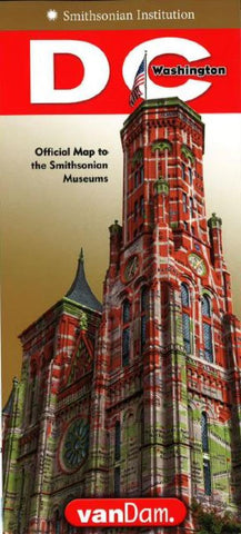 Buy map Smithsonian DC StreetSmart by VanDam