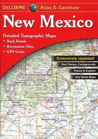 Buy map New Mexico, Atlas and Gazetteer by DeLorme