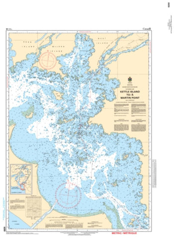 Buy map Kettle Island to/a Martin Point by Canadian Hydrographic Service