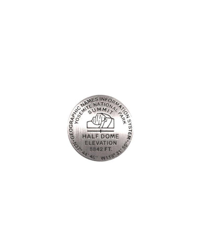 Buy map Half Dome GNIS, California lapel pin