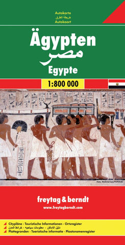 Buy map Egypt by Freytag-Berndt und Artaria