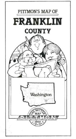 Buy map Franklin County, Washington by Pittmon Map Company
