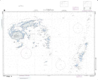 Buy map Fiji And Tonga Islands - South Pacific Ocean (NGA-83500-1) by National Geospatial-Intelligence Agency