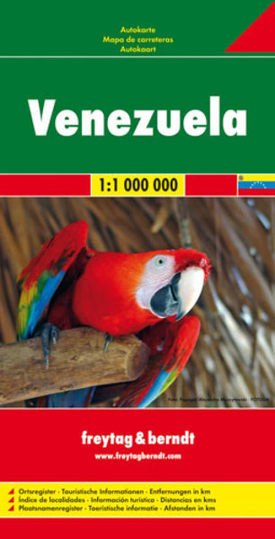 Buy map Venezuela by Freytag-Berndt und Artaria