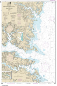 Buy map Chesapeake Bay Rappahannock River Entrance, Piankatank and Great Wicomico Rivers (12235-34) by NOAA