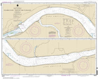 Buy map Columbia River John Day Dam to Blalock (18535-12) by NOAA